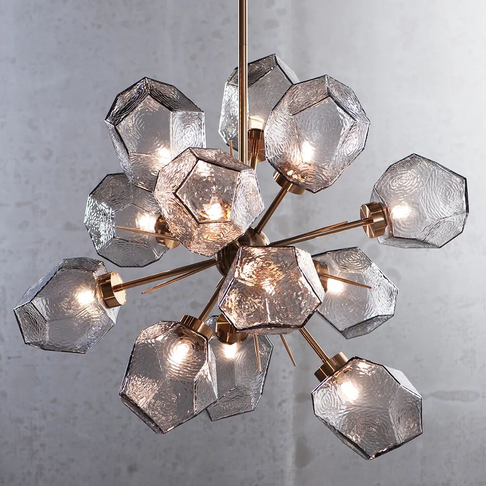 Honeycomb K9 Crystal Chandelier